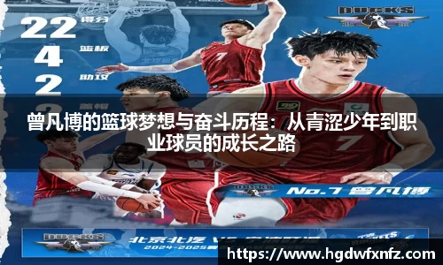 曾凡博的篮球梦想与奋斗历程：从青涩少年到职业球员的成长之路